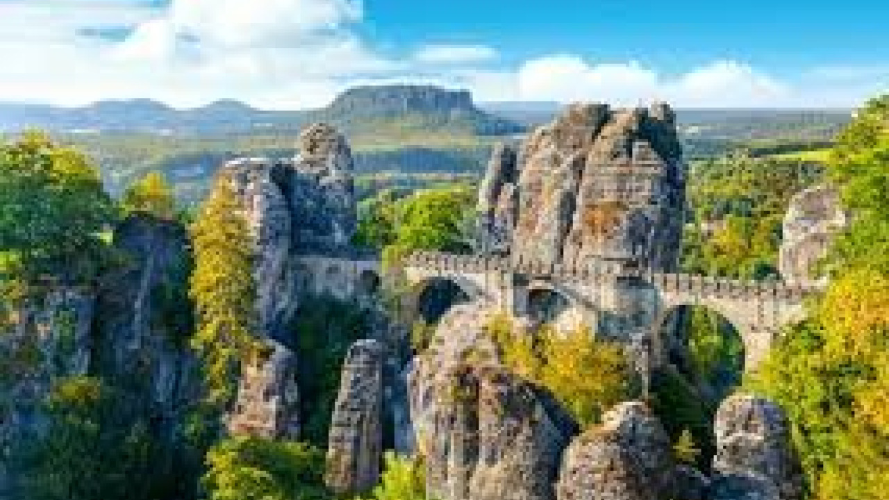 Sächsische Schweiz (Suisse Saxonne) : Guide du Parc National, du Pont de la Bastei et des Falaises de Grès