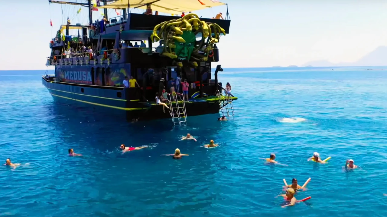 Antalya Waterfall Pirate Boat Tour