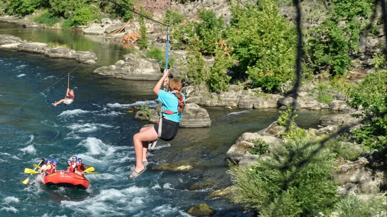 Antalya Manavgat / Side Departure (Transfer Included) Manavgat Full Combo Zipline, Buggy Safari & Rafting