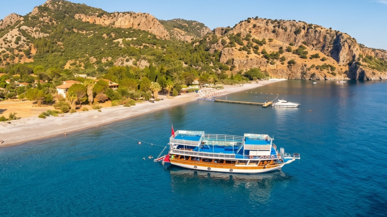 Marmaris : Excursion en bateau tout compris avec déjeuner barbecue