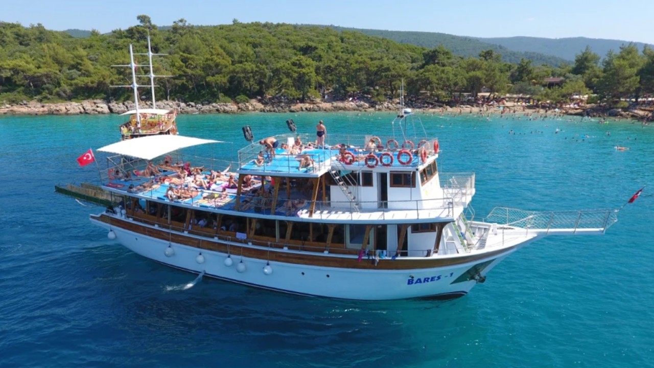 Marmaris : Excursion en bateau vers l'île de Cléopâtre