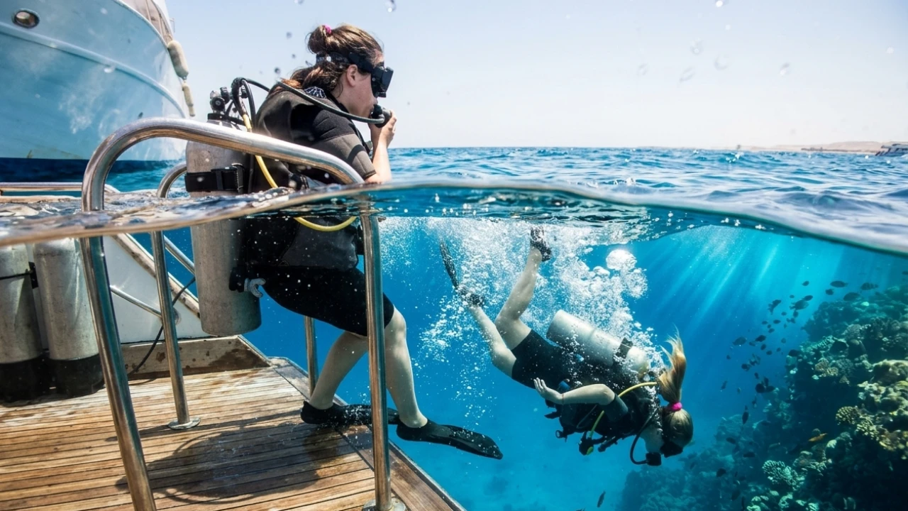 Antalya : Scuba Diving Tour 2 Dives + Lunch + Boat Tour (Transfer Included)