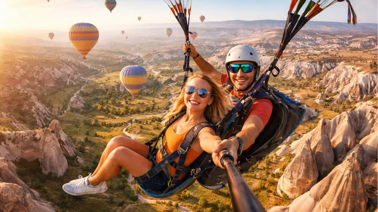 Cappadocia: Tandem Paragliding Experience (Including Transfer)