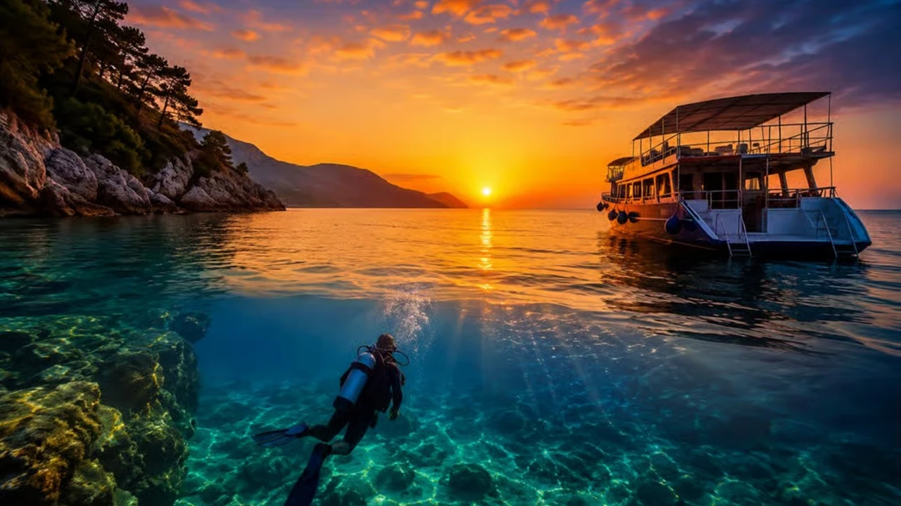 Antalya - Kemer: Sunset Dive Tour