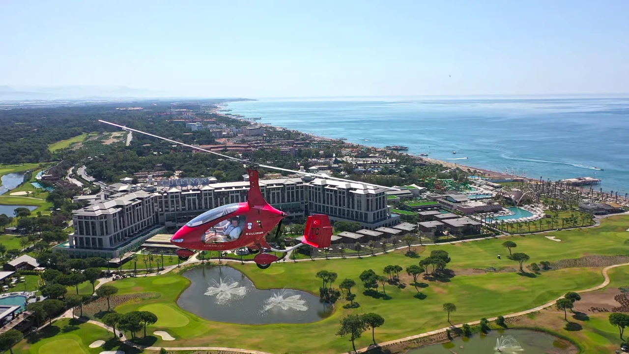 Antalya Panoramic Gyrocopter Flight Tour