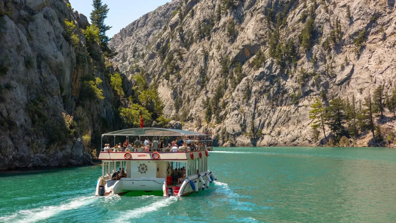 Bootstour zum Grünen Canyon ab Alanya oder Side (Mittagessen inbegriffen)