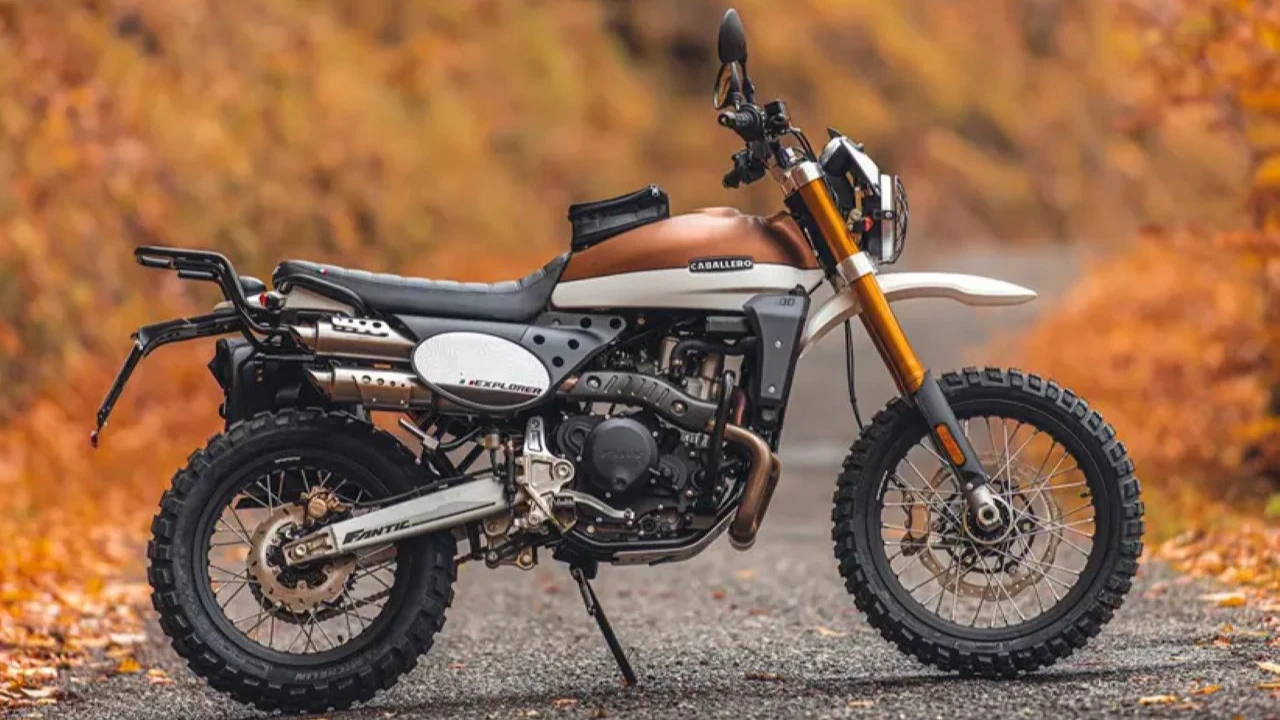 Antalya: Motorcycle Rental – Fantic Cabellero 500 cc